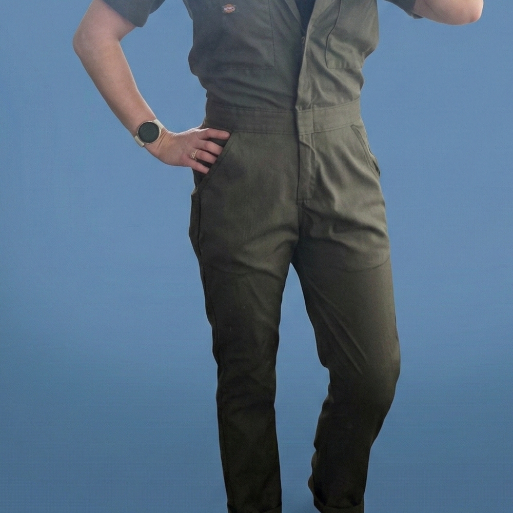 Dickies Moss Green Coverall - Picture 5 of 7